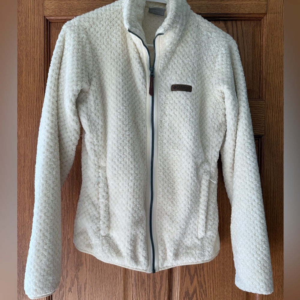Columbia Women's Off-White Teddy Jacket
